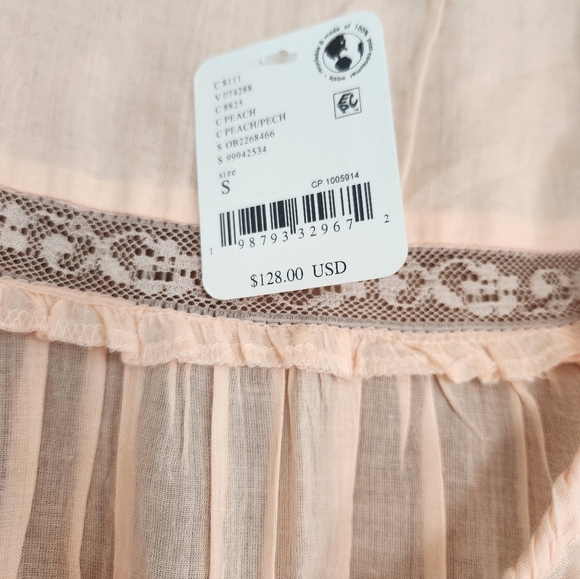 NWT FREE PEOPLE Coretta Tunic Size SMALL - Picture 6 of 6